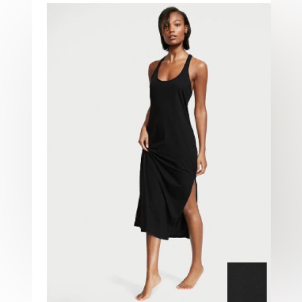 Victoria’s Secret Tank Maxi Sleepshirt. M/L. Brand new with tags. Black.